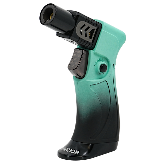 Vector Warrior Jet Torch Table Lighter - Turquoise Black