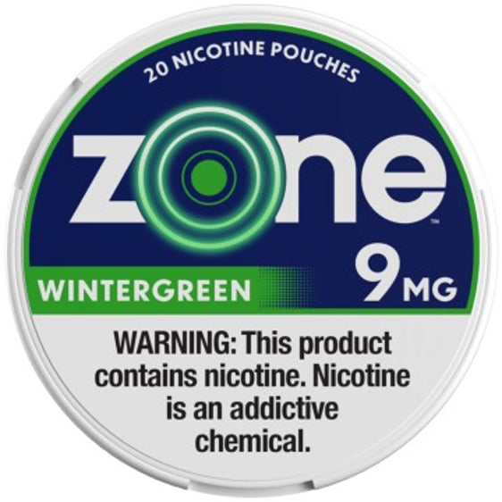 Zone Wintergreen Nicotine Pouches (5 Pack)