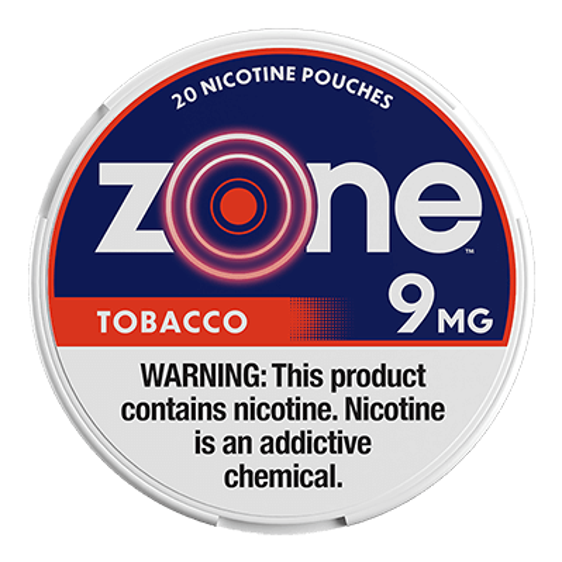 Zone Tobacco Nicotine Pouches (5 Pack) - 9mg