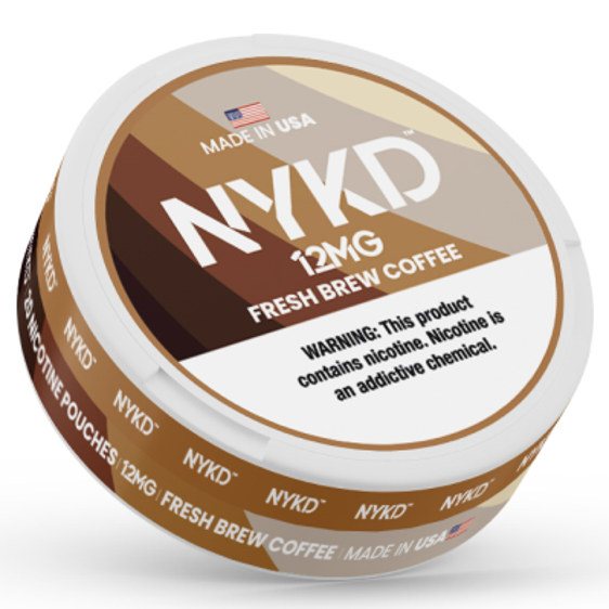 NYKD Fresh Brew Coffee Nicotine Pouches (5 Pack) - 12mg