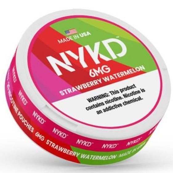NYKD Strawberry Watermelon Nicotine Pouches (5 Pack) - 6mg