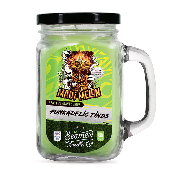 Beamer Candle Co Funkadelic Finds Collection - USA Made Candle - Maui Melon