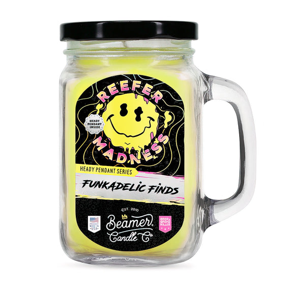 Beamer Candle Co Funkadelic Finds Collection - USA Made Candle - Reefer Madness