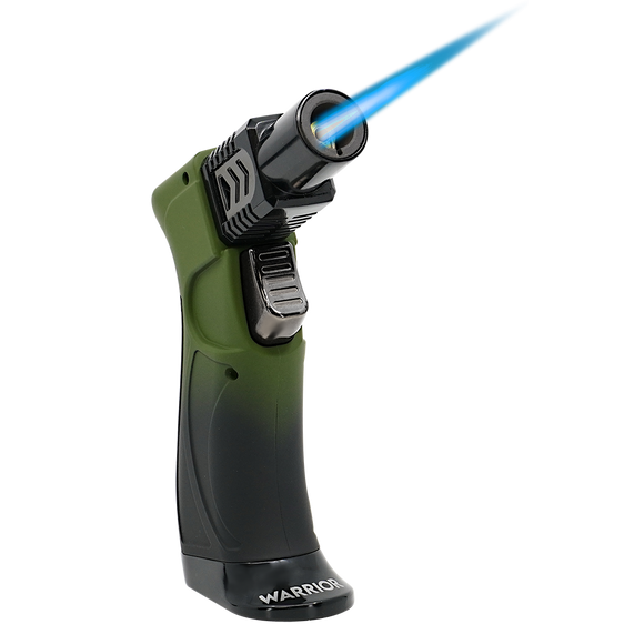 Vector Warrior Jet Torch Table Lighter Green black Matte