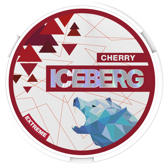 Iceberg Nicotine Pouches - Cherry 35MG (5 Pack)