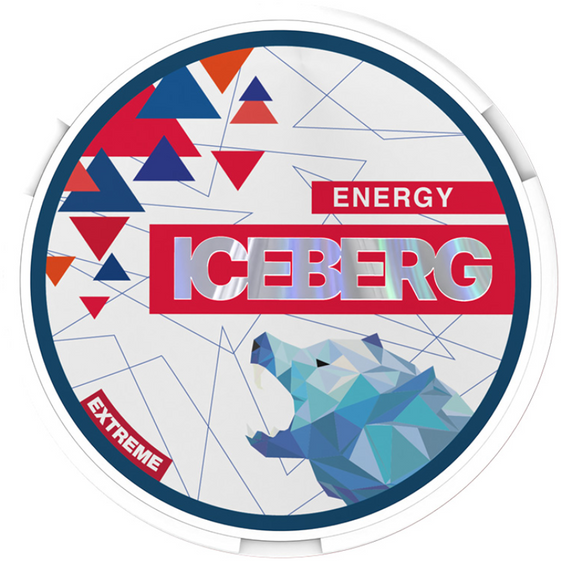 Iceberg Nicotine Pouches - Energy 35MG (5 Pack)
