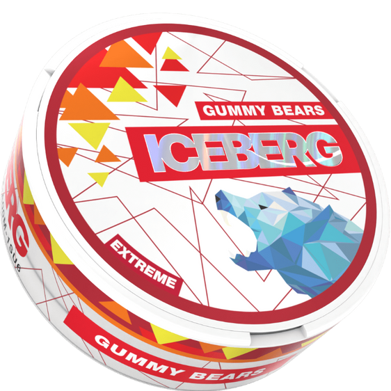 Iceberg Nicotine Pouches - Gummy Bears 35MG (5 Pack)