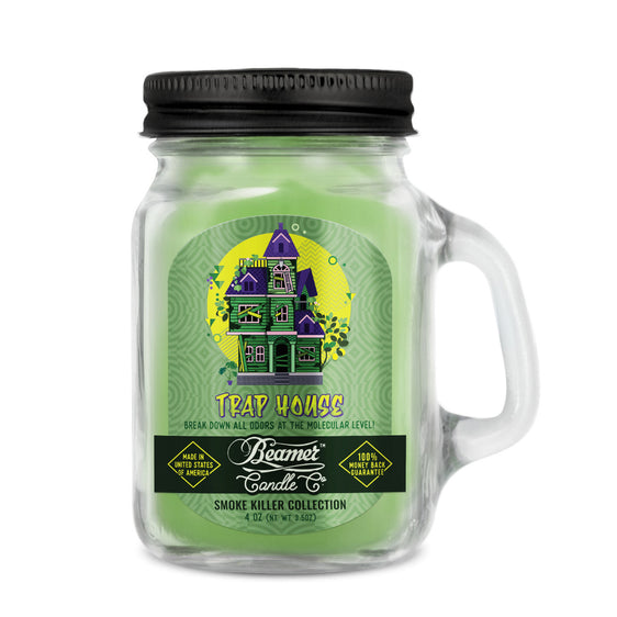 Beamer Candle Co Smoke Killer Collection - USA Made Candle - 4 oz Trap House