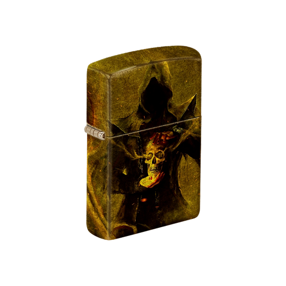 Zippo Lighter - Grim Reaper Has Your Head