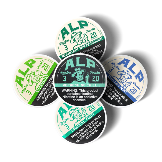 ALP Nicotine Pouch Bundle 3mg (5 Pack)