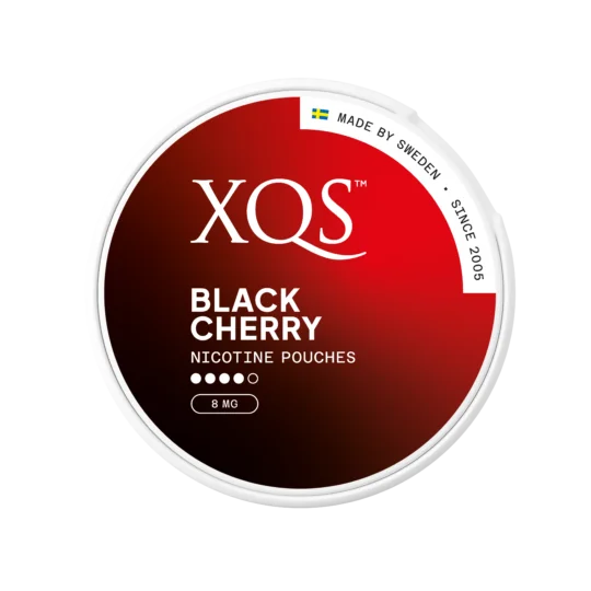 XQS Black Cherry 8mg Nicotine Pouches (5 Pack)