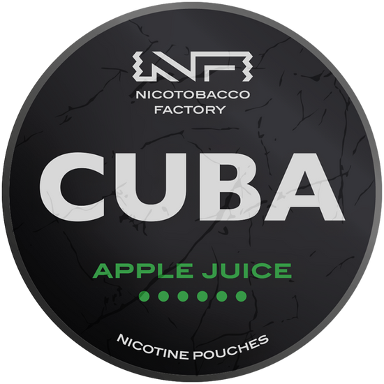 Cuba Black Line Apple Juice Nicotine Pouches 43mg (5 Pack)