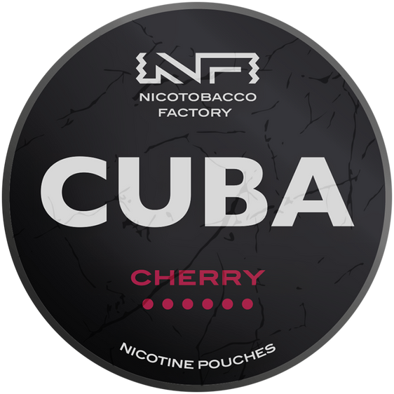 Cuba Black Line Cherry Nicotine Pouches 43mg (5 Pack)