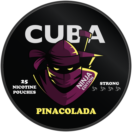 Cuba Ninja Pina Colada Nicotine Pouches 16mg (5 Pack)