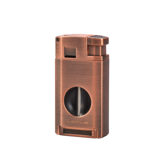 Lotus Excalibur Torch Light and Cigar Cutter Copper