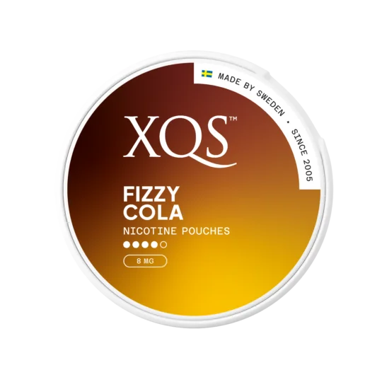 XQS Fizzy Cola 8mg Nicotine Pouches (5 Pack)