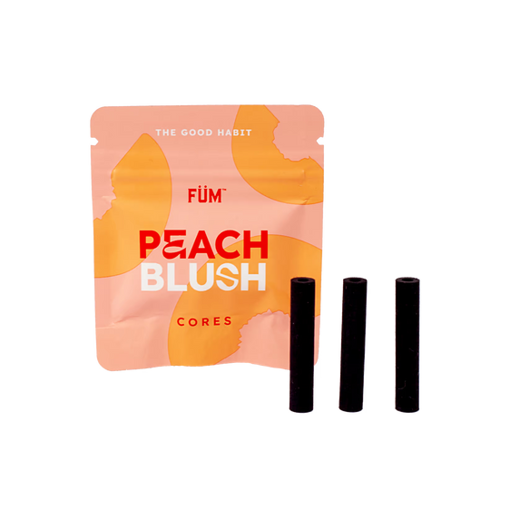 FÜM Flavor Core Peach Blush - 3 Pack