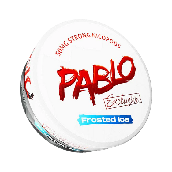 Pablo Exclusive Nicotine Pouches Frosted Ice 30MG - 5 Pack