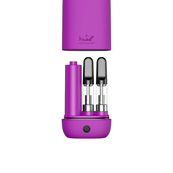 Hamilton Devices Tombstone V2 - Dual 510 Vape Battery - Purple