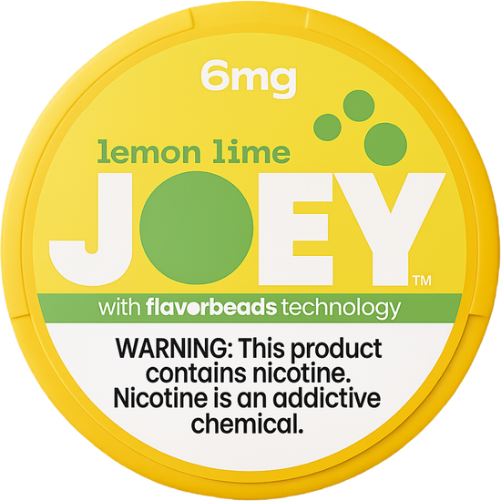 JOEY Lemon Lime Nicotine Pouches 6mg (5 Pack)