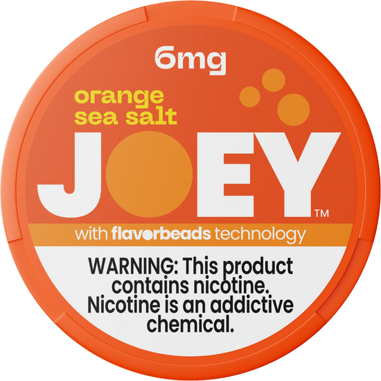 JOEY Orange Sea Salt Nicotine Pouches 6mg (5 Pack)