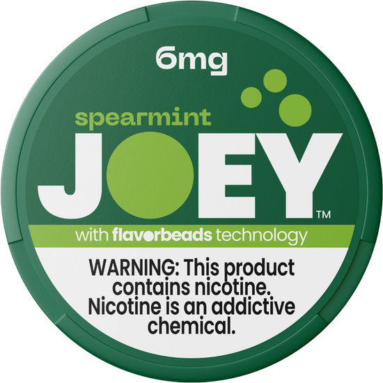 JOEY Spearmint Nicotine Pouches 6mg (5 Pack)