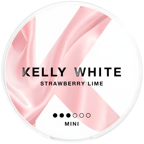 Kelly White Strawberry Lime Mini 5mg Nicotine Pouches (5 Pack)