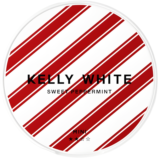 Kelly White Sweet Peppermint Mini 6mg Nicotine Pouches (5 Pack)