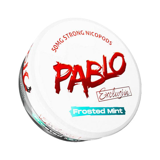 Pablo Exclusive Nicotine Pouches Frosted Mint 30MG - 5 Pack