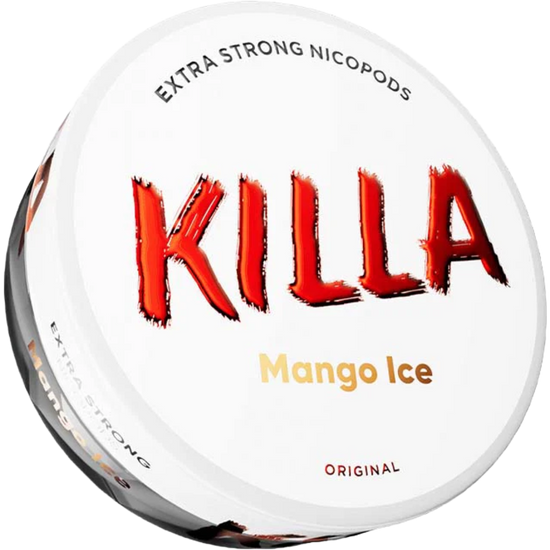 Killa Mango Ice 13.2mg Nicotine Pouches (5 Pack)