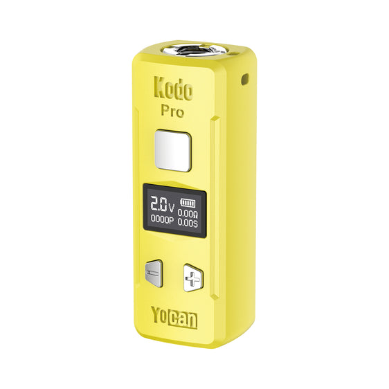 Yocan Kodo Pro - Cartridge Battery - Yellow - 2025 Edition
