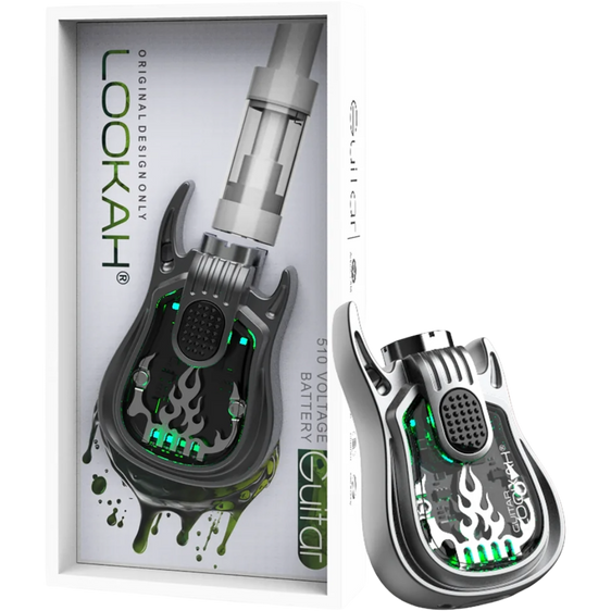 Lookah Guitar - 510 Vape Battery - Gray