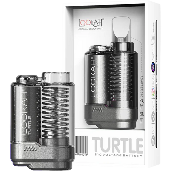 Lookah Turtle - 510 Vape Battery - Gray