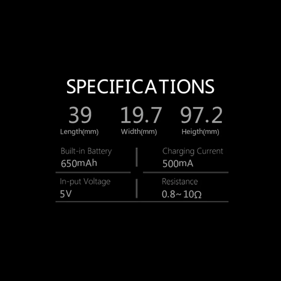 Lookah Zero - 510 Vape Battery