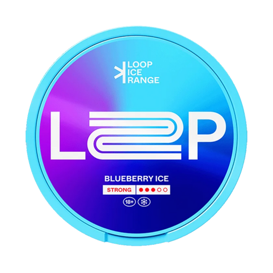 Loop Blueberry Ice 9.4mg Nicotine Pouches (5 Pack)