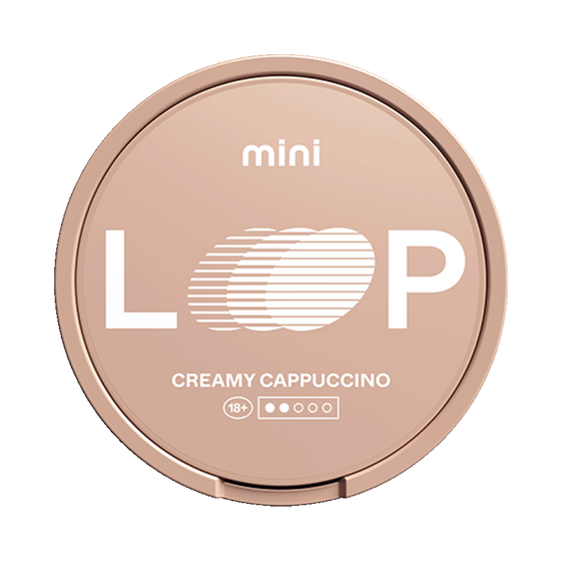 Loop Creamy Cappuccino Mini 6.75mg Nicotine Pouches (5 Pack)