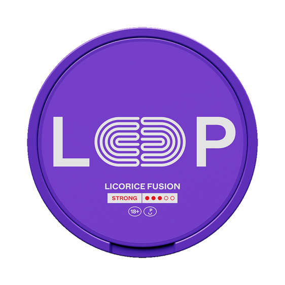 Loop Licorice Fusion 9.4mg Nicotine Pouches (5 Pack)