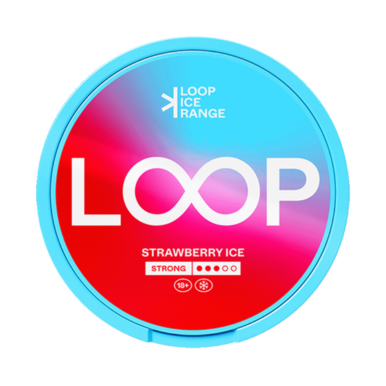 Loop Strawberry Ice 9.4mg Nicotine Pouches (5 Pack)