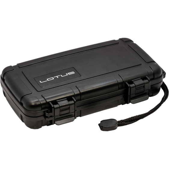 Lotus 5-Stick Travel Humidor - Black