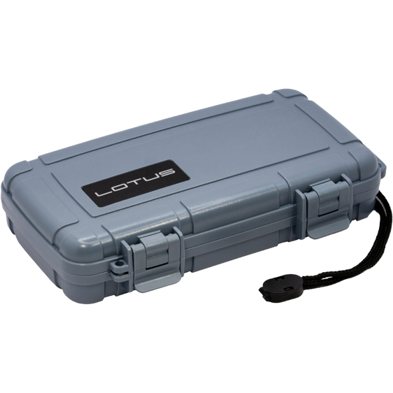 Lotus 5-Stick Travel Humidor - Gray