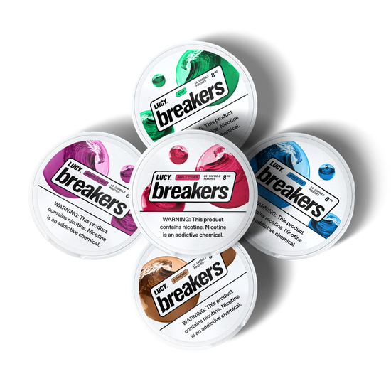 Lucy Breaker Nicotine Pouch Bundle 8mg (5 Pack)