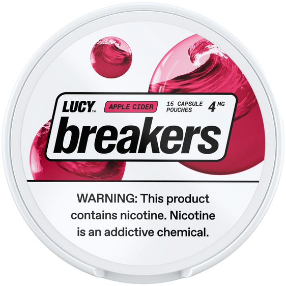 Lucy Breakers Apple Cider Nicotine Pouches (5 Pack) - 4mg