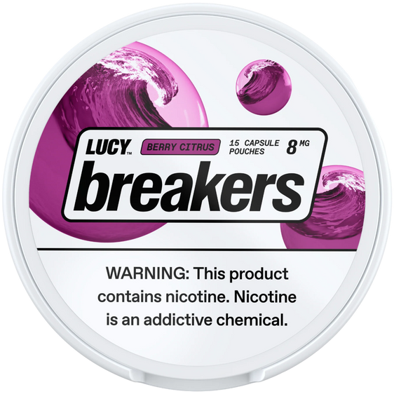 Lucy Breaker Nicotine Pouch Bundle 8mg (5 Pack)