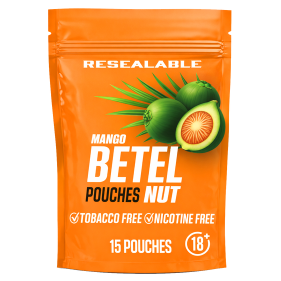 Betel Nut Pouches - 3 Pack - Mango