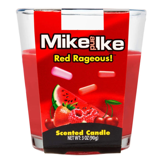 Mike & Ike Scented Candle - Red Rageous 3oz