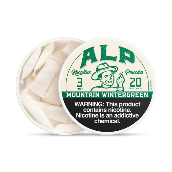 ALP Mountain Wintergreen Nicotine Pouches (5 Pack)