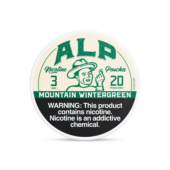 ALP Mountain Wintergreen Nicotine Pouches (5 Pack)