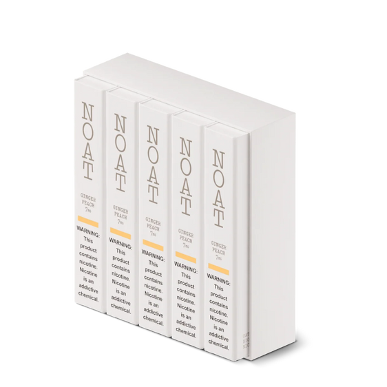 NOAT Ginger Peach Nicotine Pouches (5 Pack)