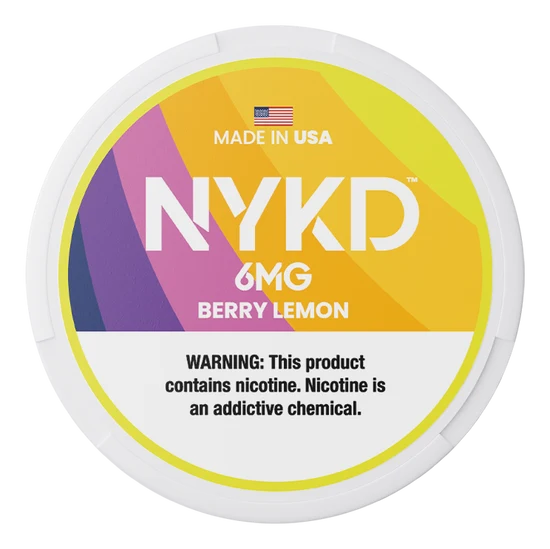 NYKD Berry Lemon Nicotine Pouches (5 Pack)