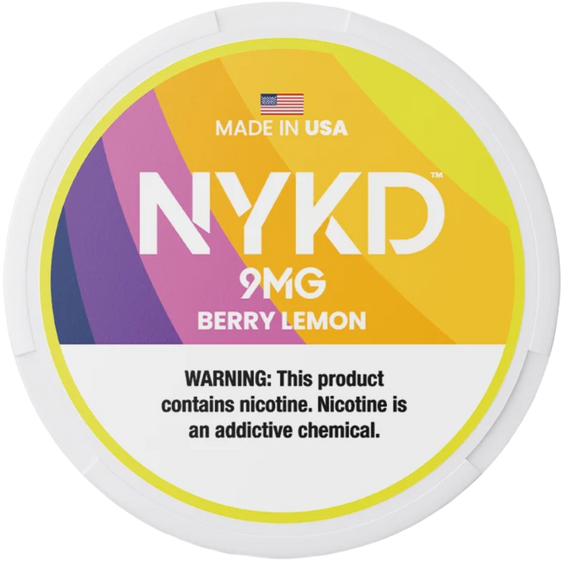 NYKD Berry Lemon Nicotine Pouches (5 Pack) - 9mg